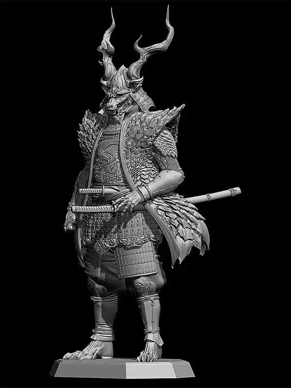 Warriors of the Zodiac Plastic Model Kit Zodiac Warrior: Dragon (re-run) 15 cm Produktfoto
