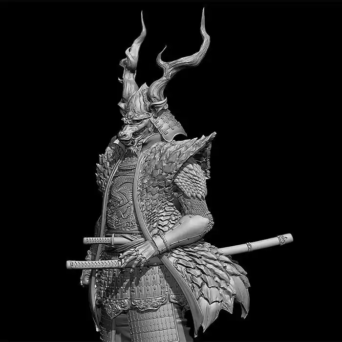 Warriors of the Zodiac Plastic Model Kit Zodiac Warrior: Dragon (re-run) 15 cm Produktfoto