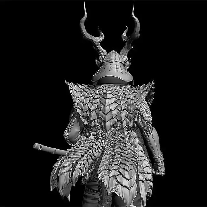 Warriors of the Zodiac Plastic Model Kit Zodiac Warrior: Dragon (re-run) 15 cm Produktfoto