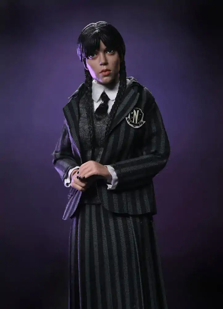 Wednesday Actionfiguren 2er-Pack Wednesday Addams (Nevermore Uniform) und Enid 20 cm Produktfoto