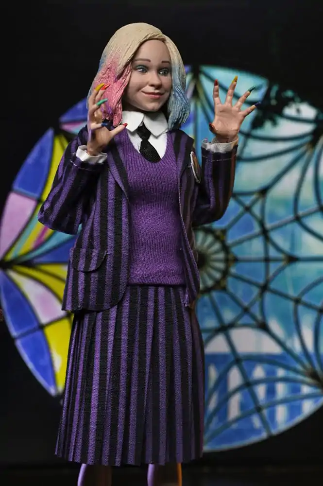 Wednesday Actionfiguren 2er-Pack Wednesday Addams (Nevermore Uniform) und Enid 20 cm Produktfoto
