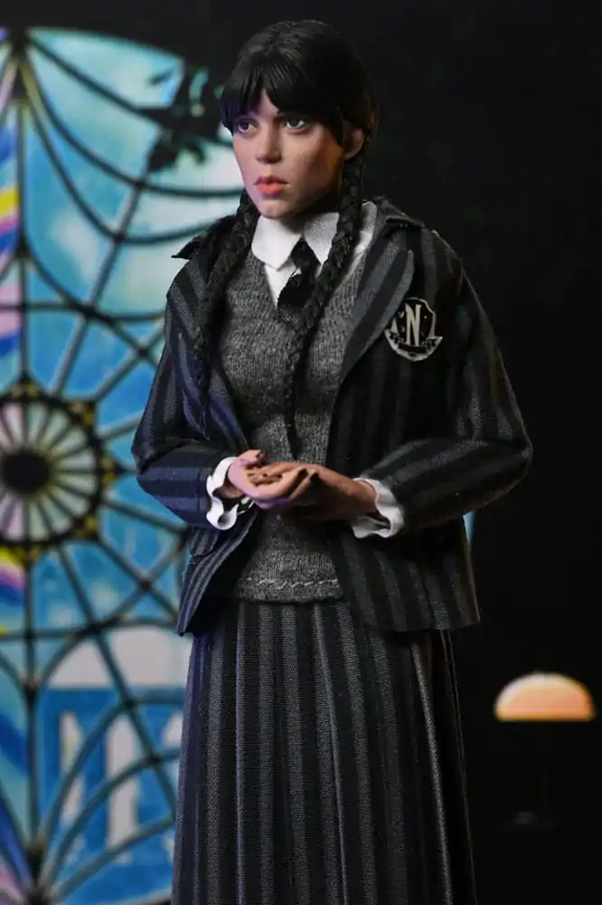 Wednesday Actionfiguren 2er-Pack Wednesday Addams (Nevermore Uniform) und Enid 20 cm Produktfoto