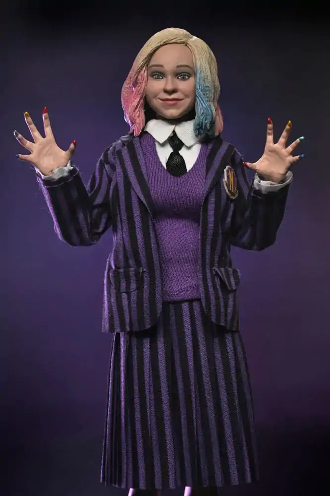 Wednesday Actionfiguren 2er-Pack Wednesday Addams (Nevermore Uniform) und Enid 20 cm Produktfoto
