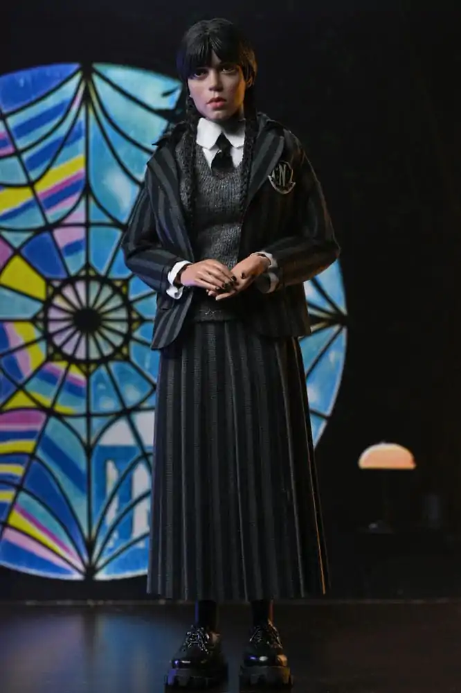 Wednesday Actionfiguren 2er-Pack Wednesday Addams (Nevermore Uniform) und Enid 20 cm Produktfoto