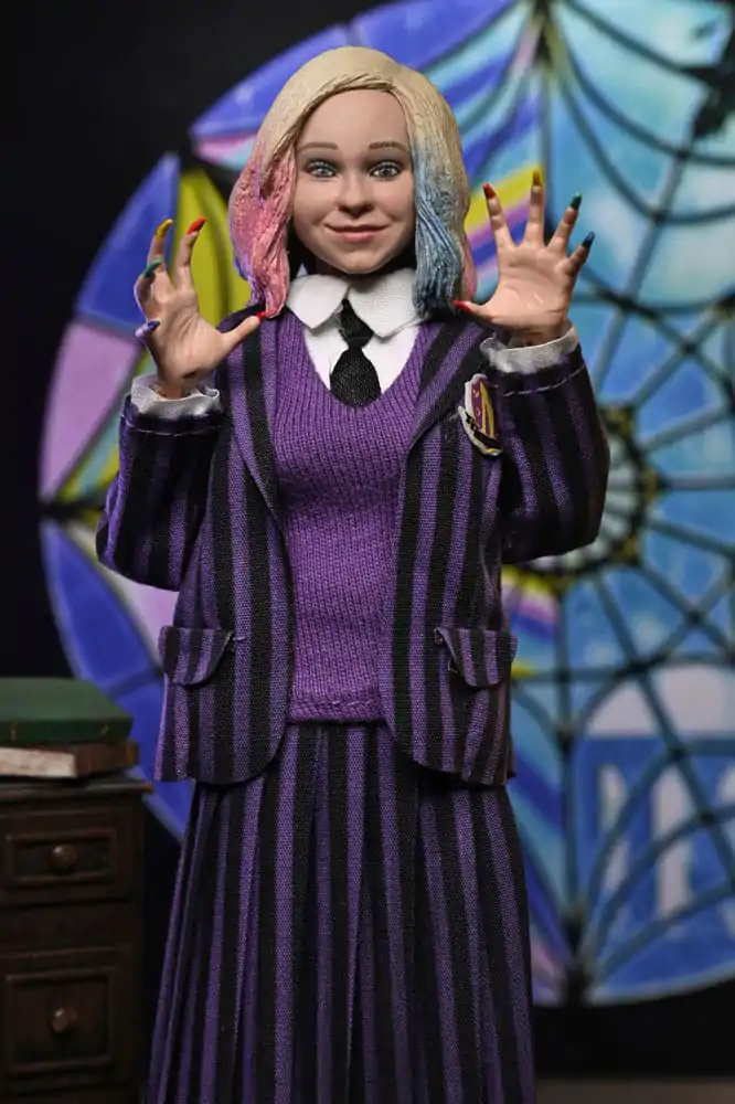 Wednesday Actionfiguren 2er-Pack Wednesday Addams (Nevermore Uniform) und Enid 20 cm Produktfoto