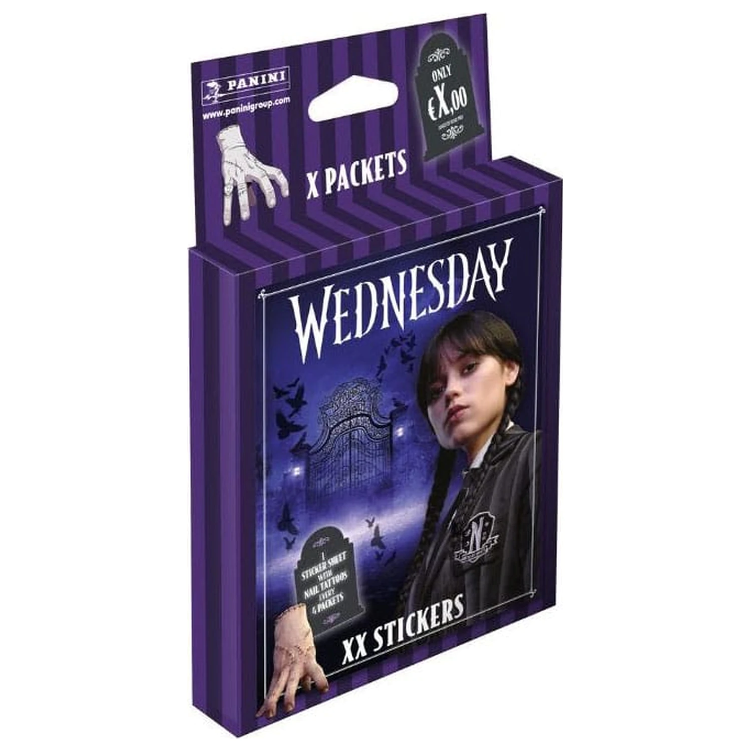 Wednesday 2 Aufkleber Kollektion Eco-Blister *deutsche Version* Produktfoto