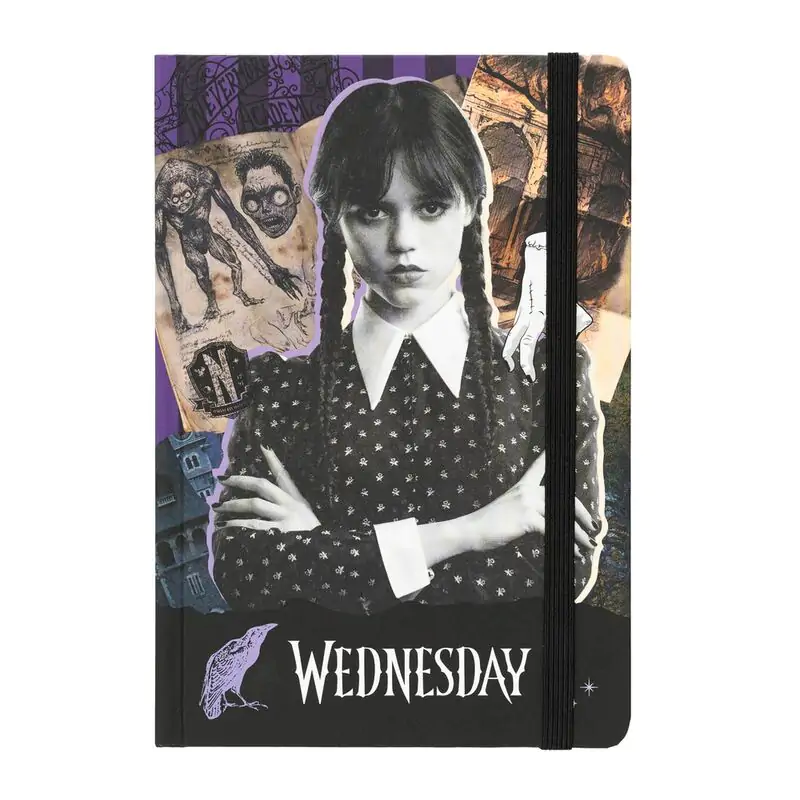 Wednesday Addams A5 Notizbuch termékfotó