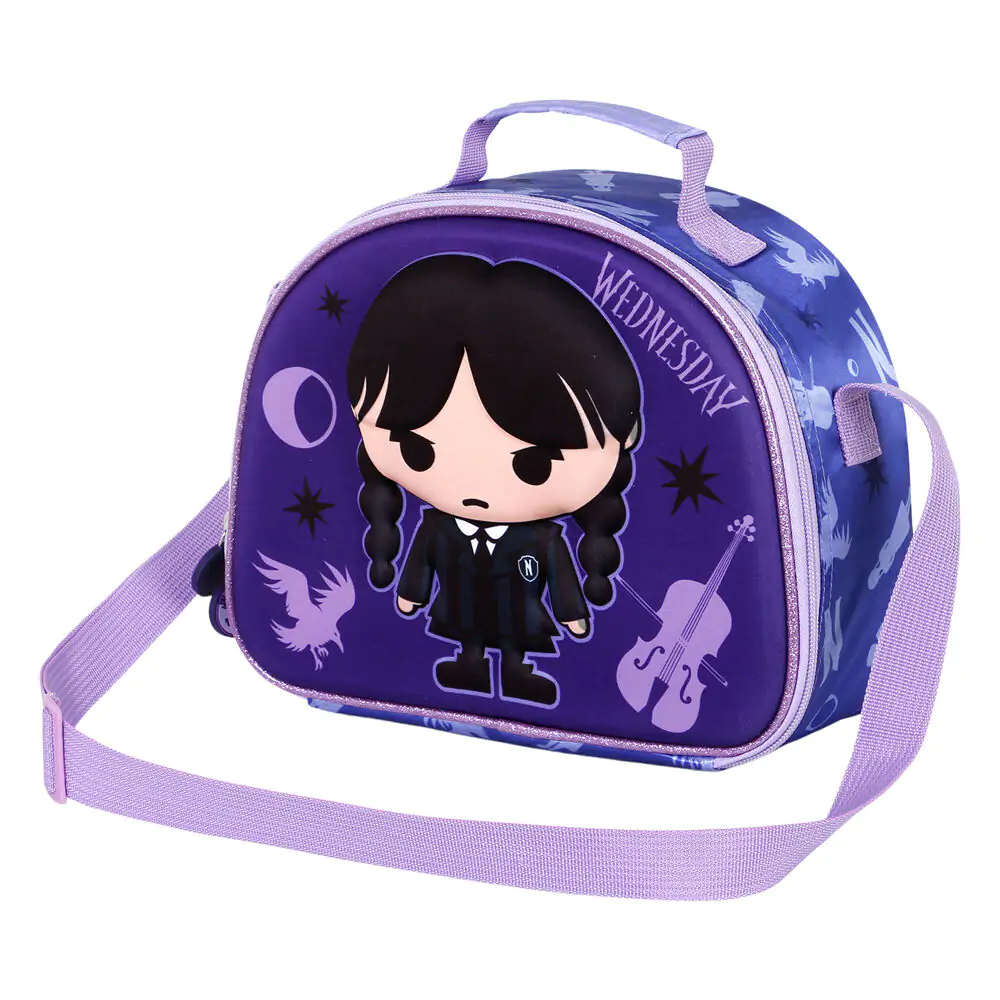 Wednesday chibi 3D Lunchtasche Produktfoto