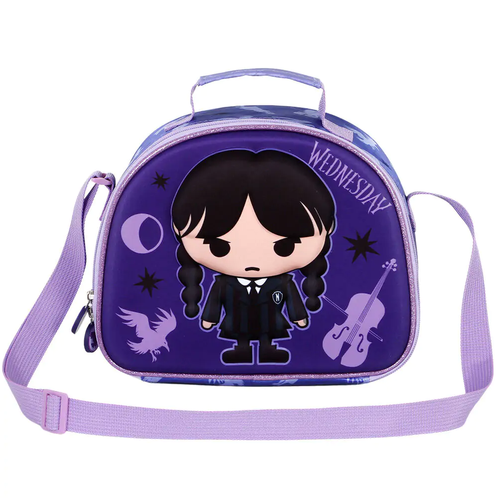 Wednesday chibi 3D Lunchtasche Produktfoto