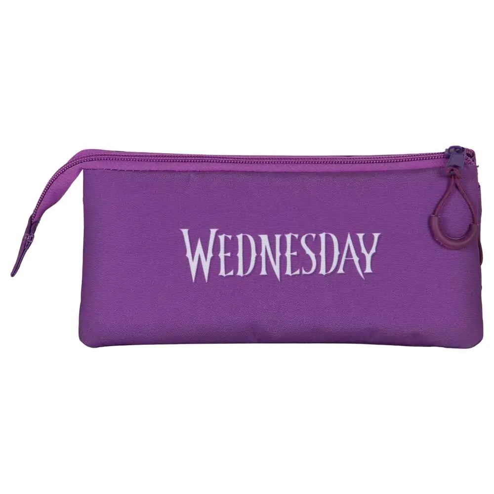 Wednesday Chibi Dreifaches Mäppchen Produktfoto