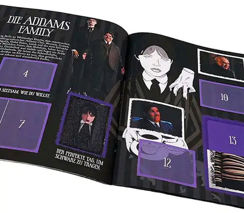 Wednesday Sticker Collection Eco-Blister *Deutsche Version* Produktfoto