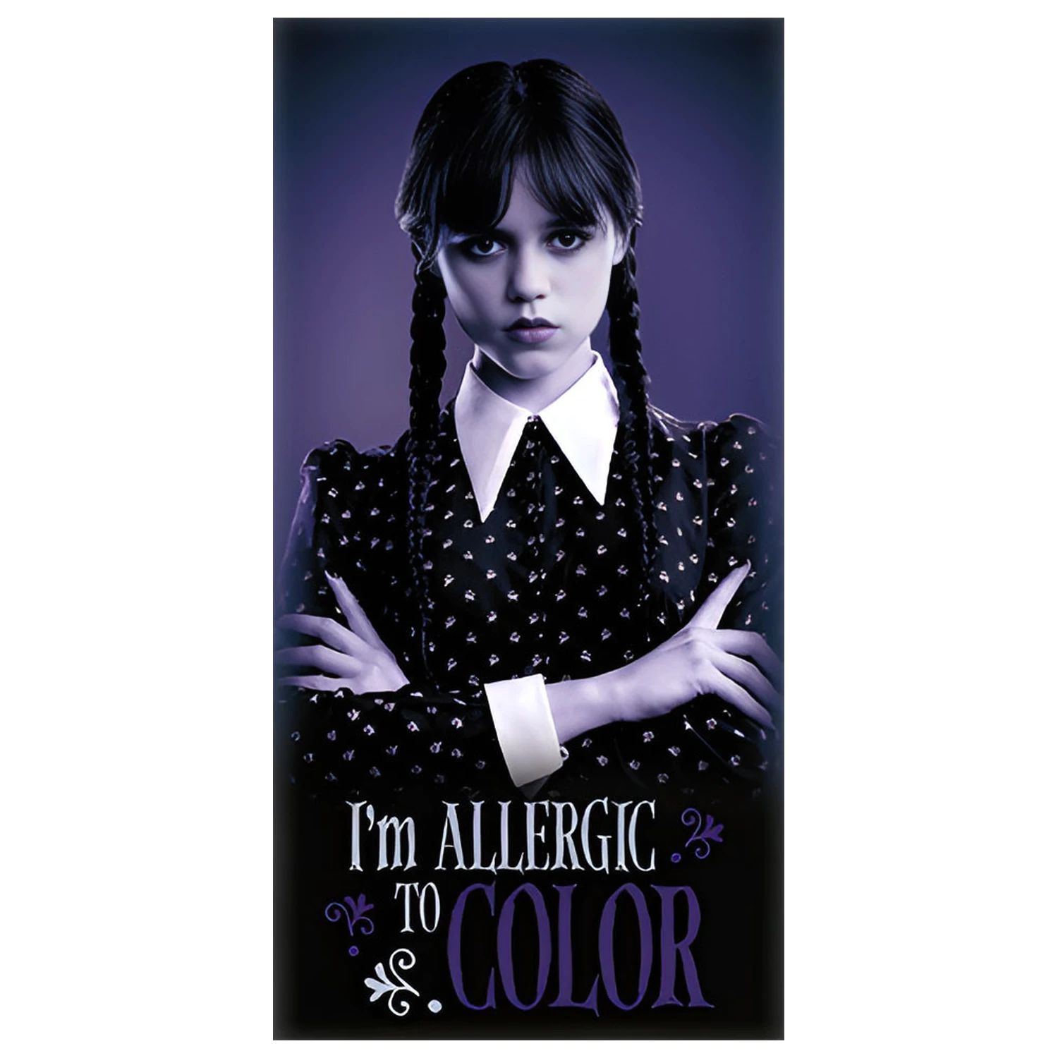 Wednesday Color Handtuch Produktfoto