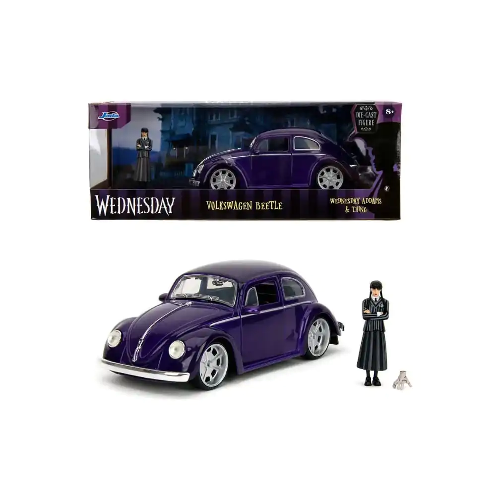 Wednesday Diecast Modell 1/24 Volkswagen Beetle Produktfoto