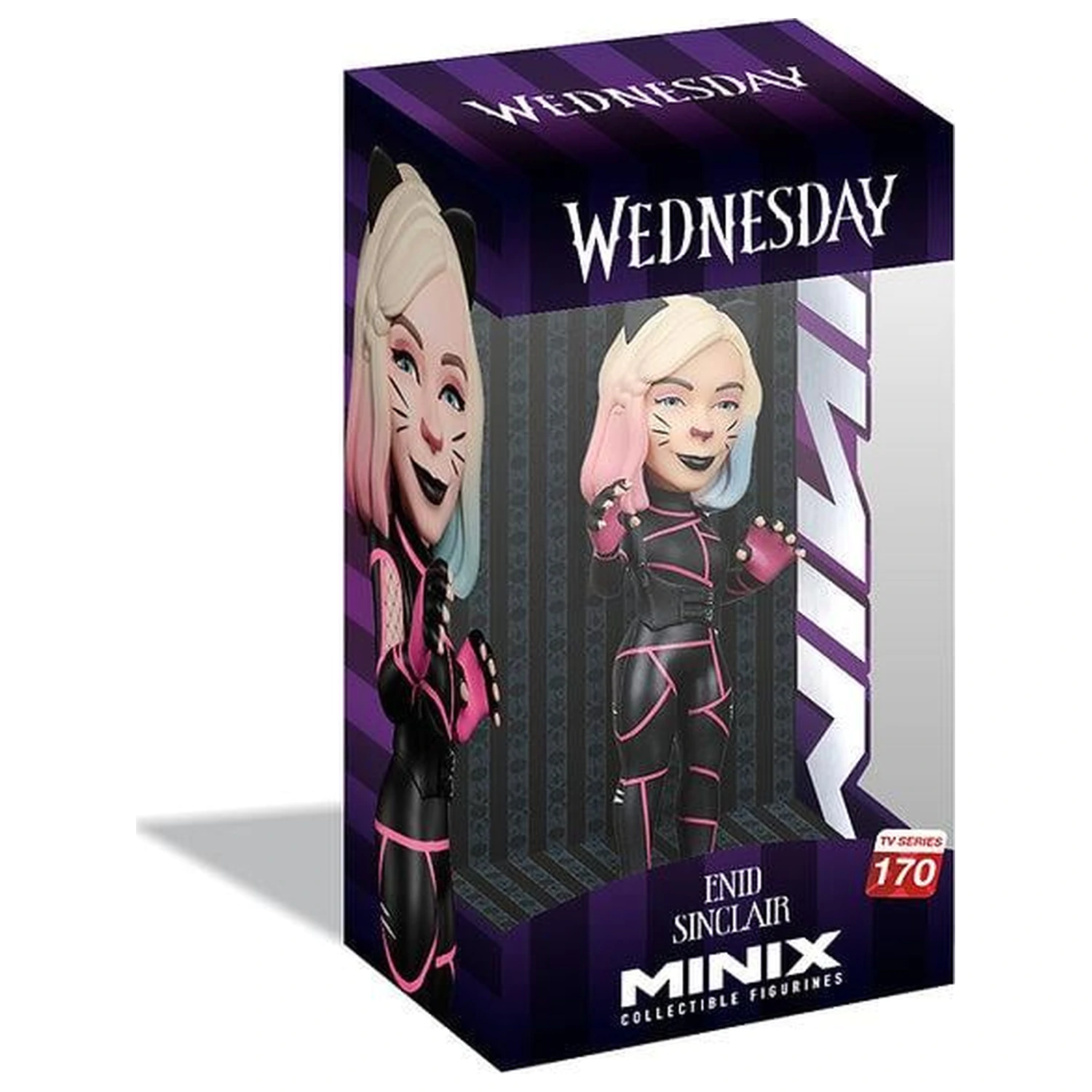 Wednesday Enid Sinclair als Katze Figur Minix 12cm Produktfoto