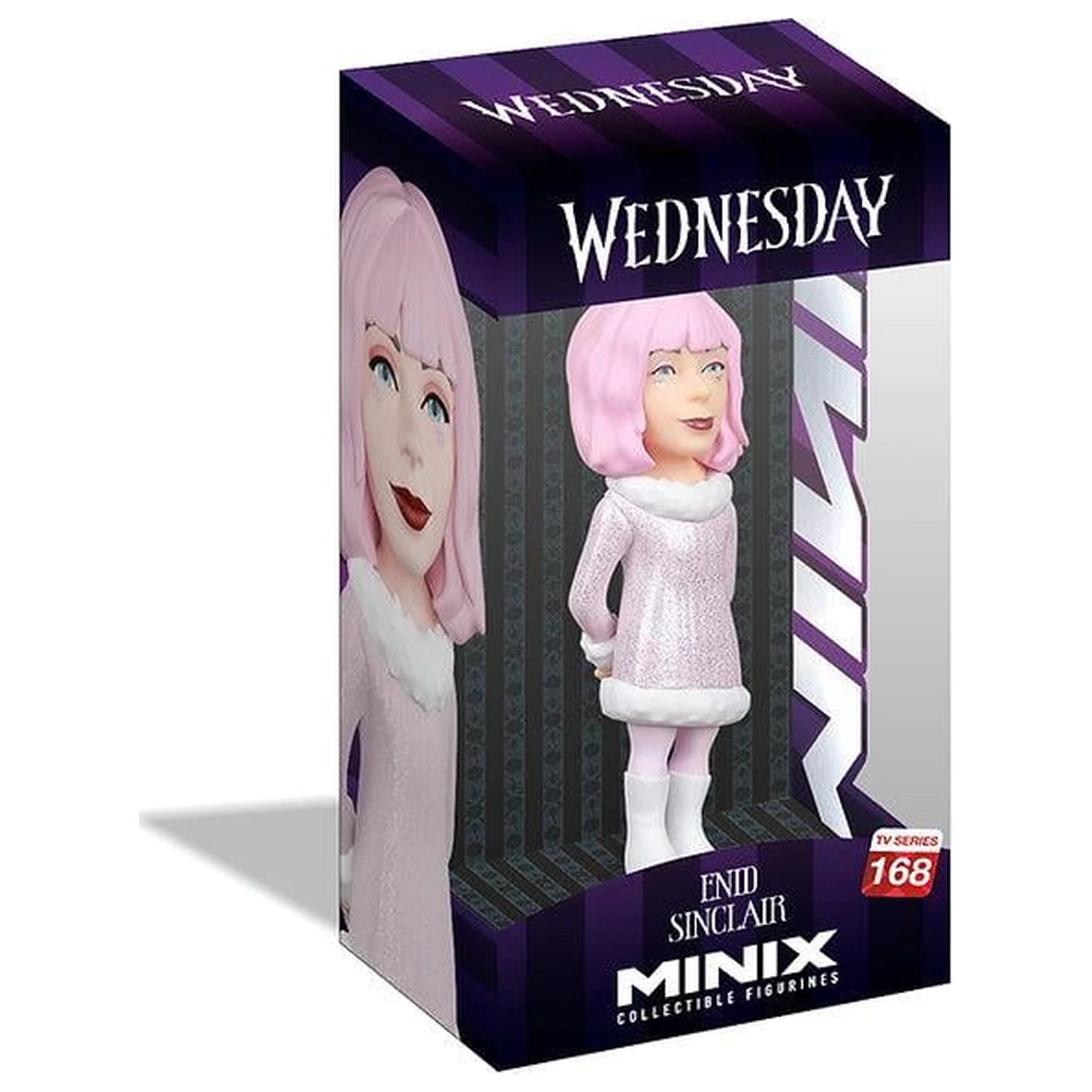 Wednesday Enid Sinclair im Ballkleid Figur Minix 12 cm Produktfoto