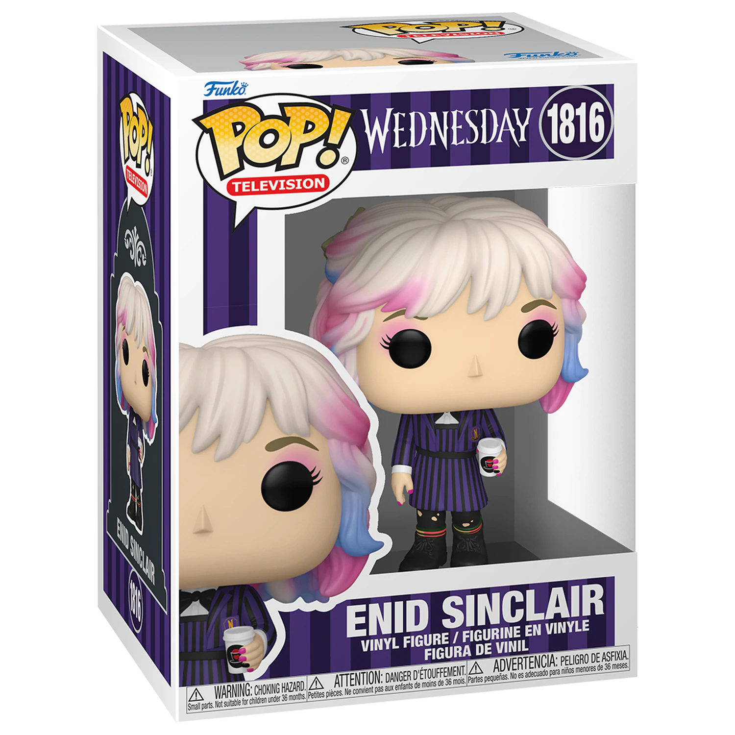 Wednesday Funko POP! TV Vinyl Figur Enid 9 cm Produktfoto