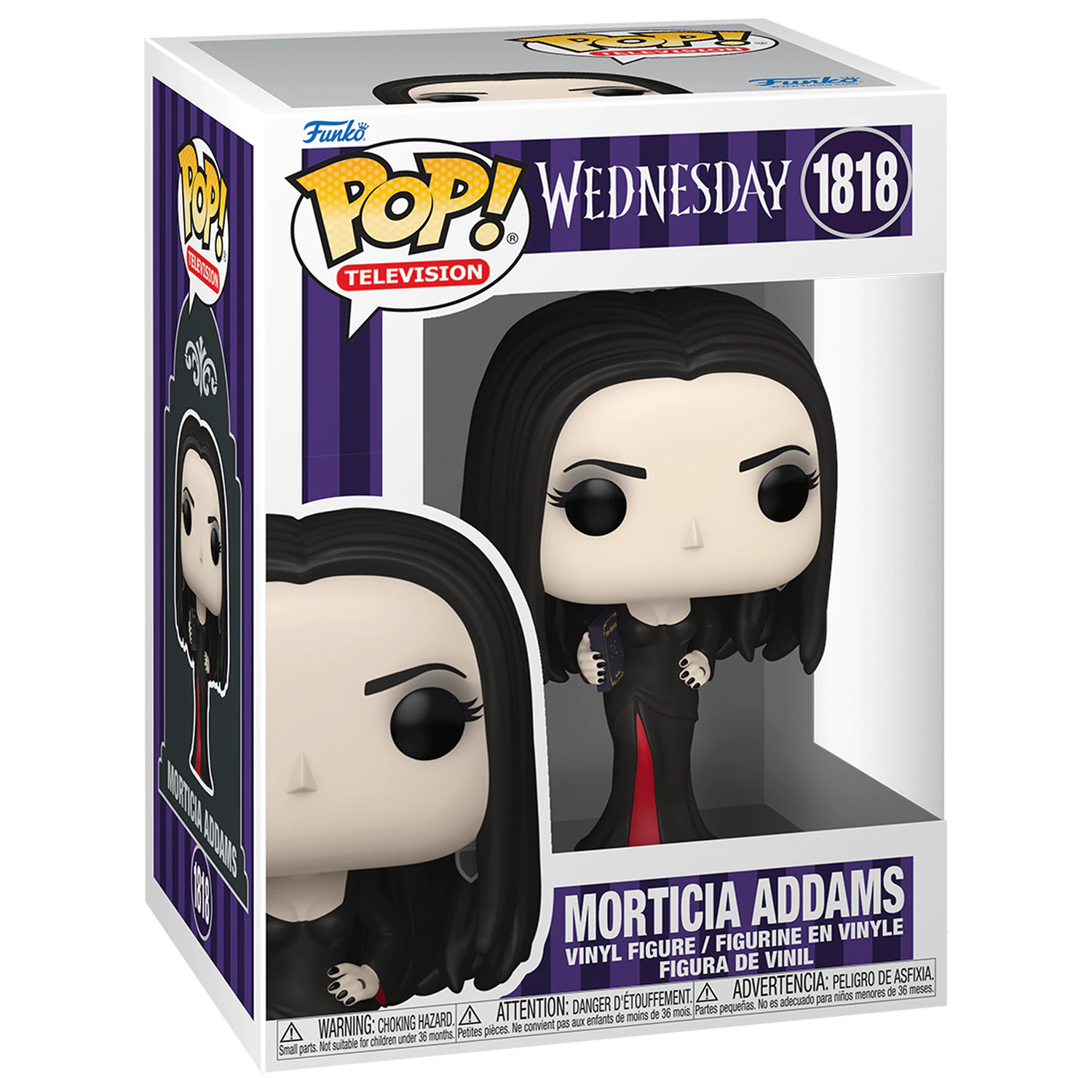 Wednesday Funko POP! TV Vinyl Figur Morticia 9 cm Produktfoto