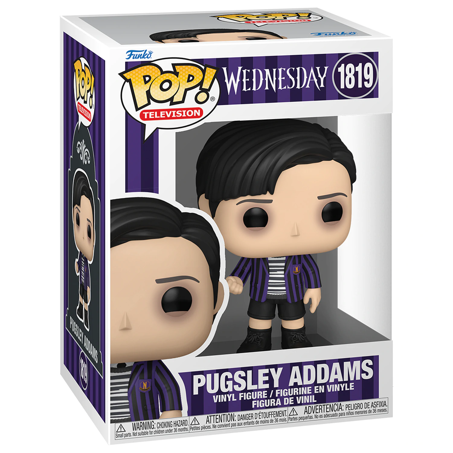 Wednesday Funko POP! TV Vinyl Figur Pugsley 9 cm Produktfoto