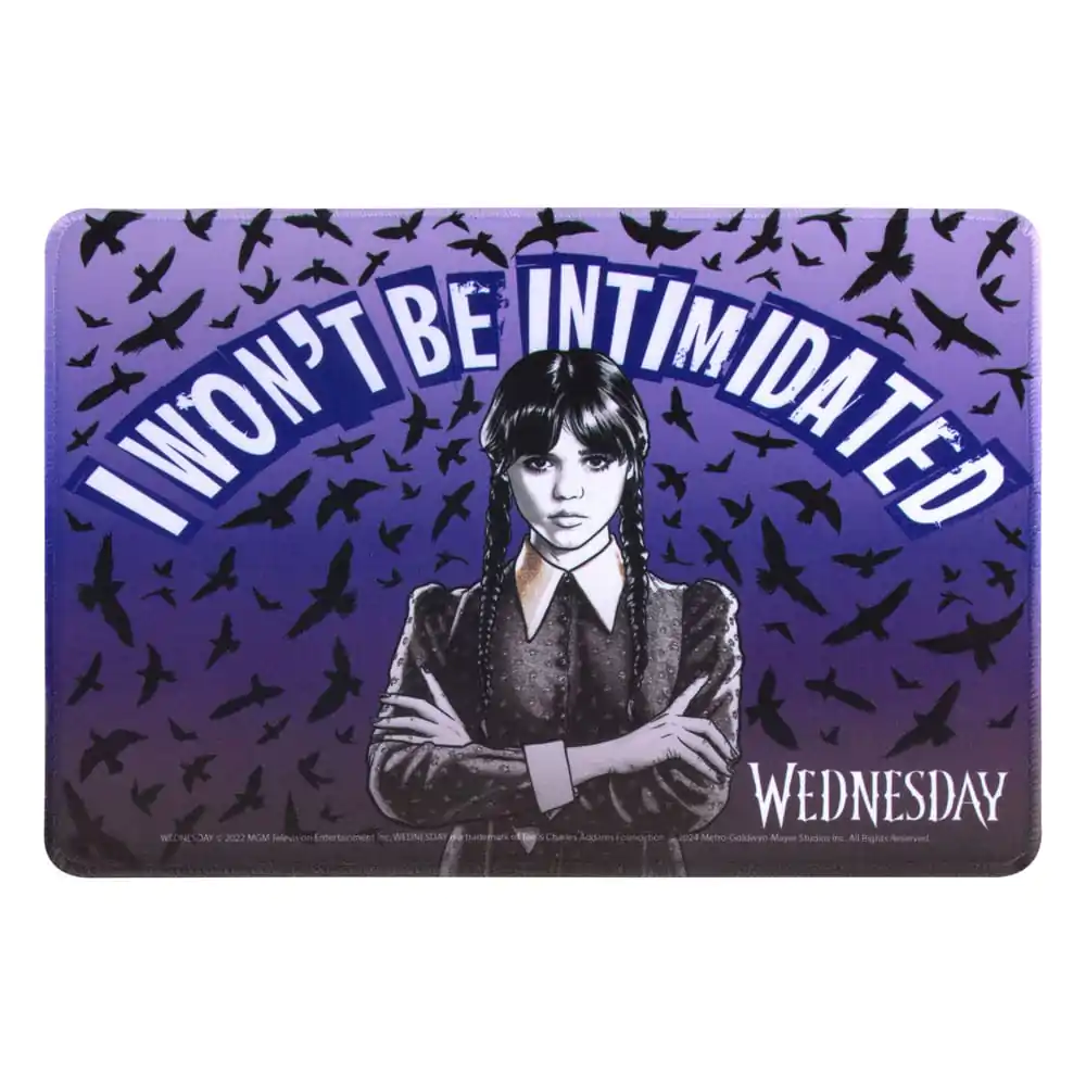 Wednesday Mousepad I won´t be Intimidated 35 x 25 cm termékfotó