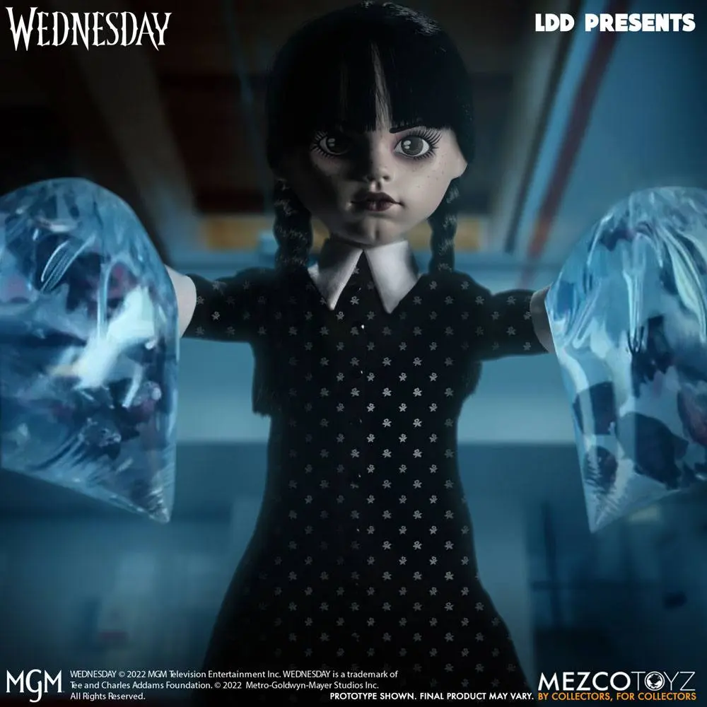 Wednesday Living Dead Dolls Puppe Wednesday Addams 25 cm termékfotó