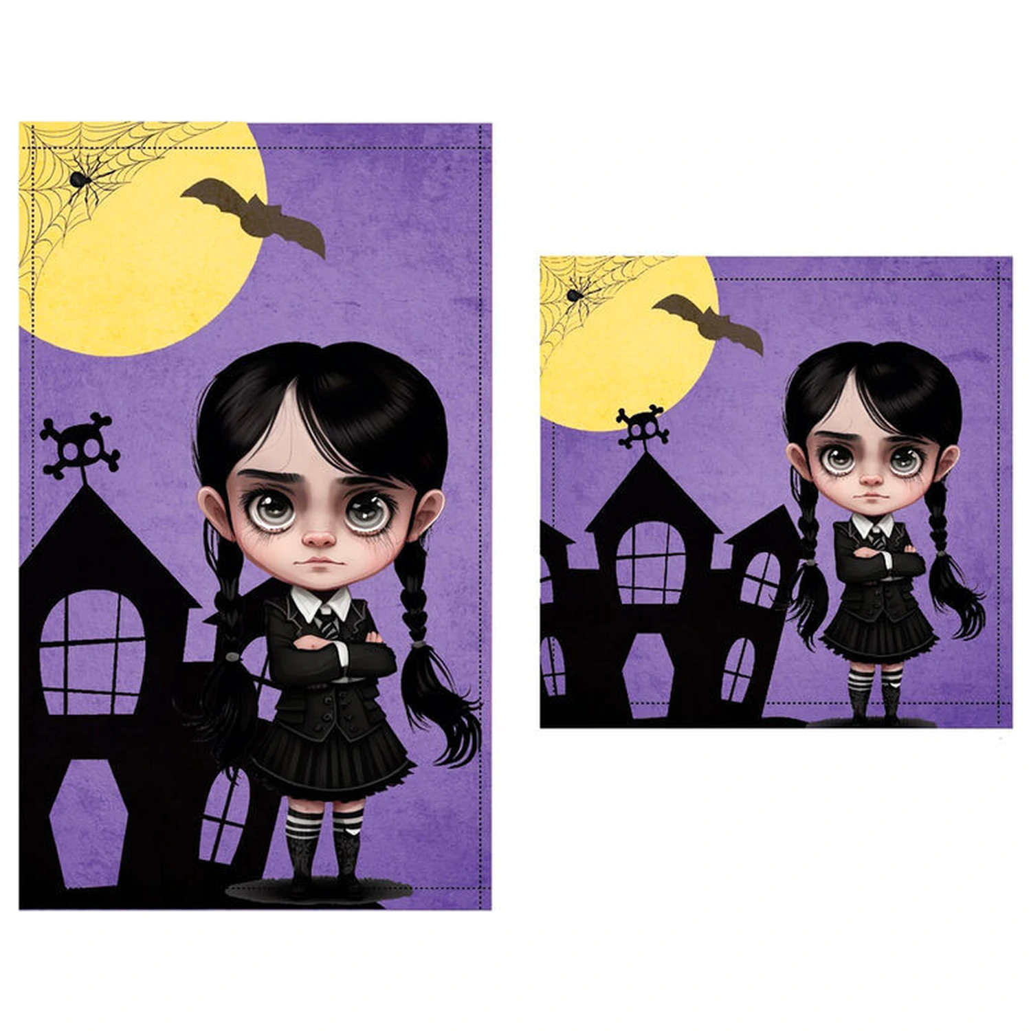 Wednesday Moonlight Hand- und Gesichtstuch-Set Produktfoto