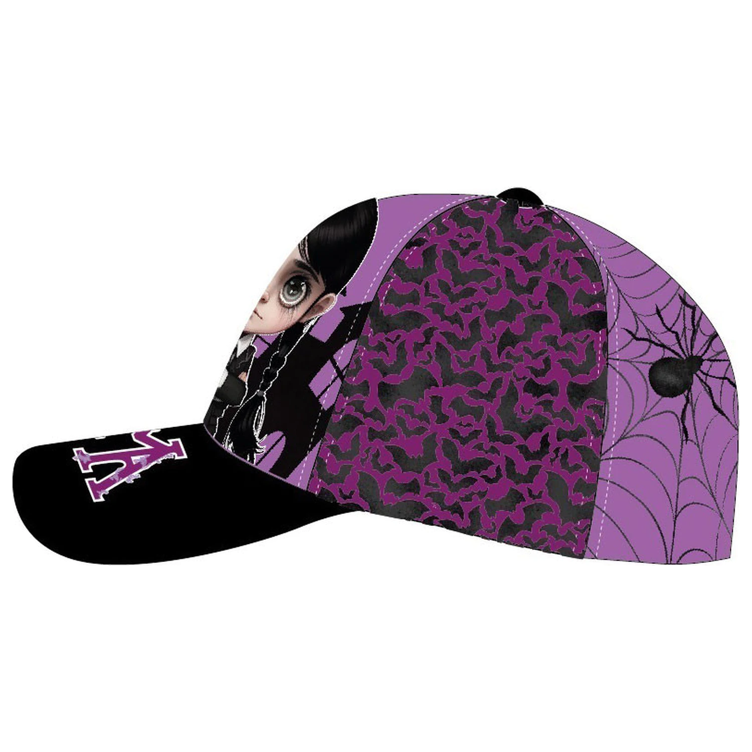 Wednesday Mysti Eyes Kinder Baseballkappe 54 cm Produktfoto