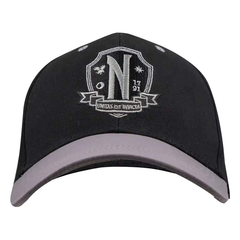 Wednesday Baseball Cap Nevermore Academy Black termékfotó