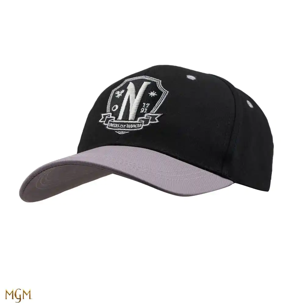 Wednesday Baseball Cap Nevermore Academy Black termékfotó