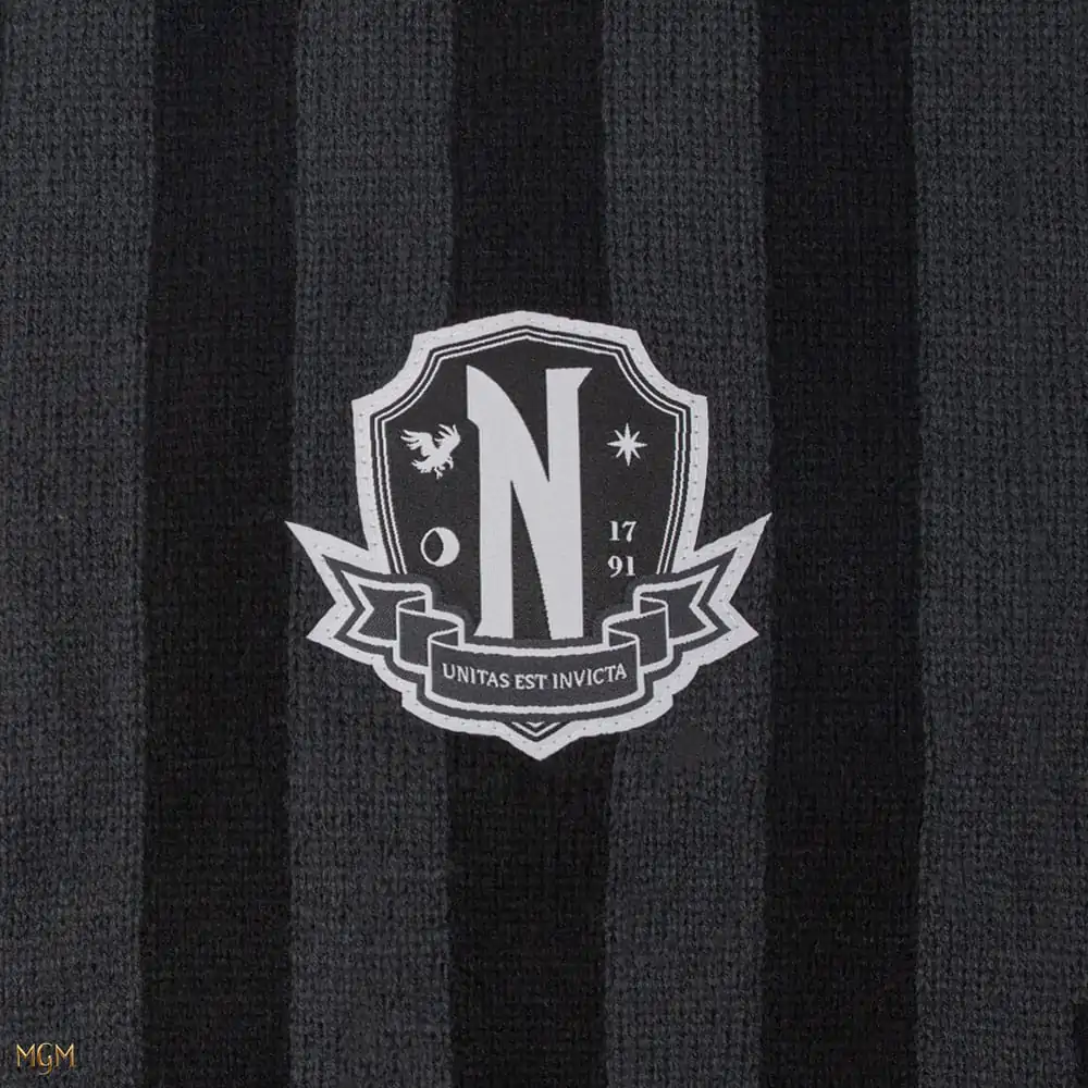 Wednesday Schal Nevermore Academy Black 190 cm termékfotó