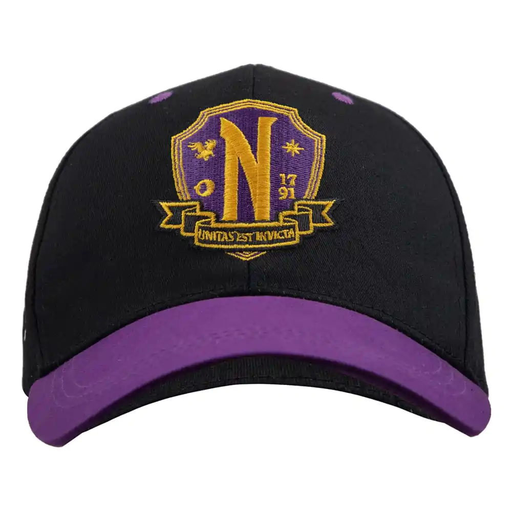 Wednesday Baseball Cap Nevermore Academy Purple termékfotó