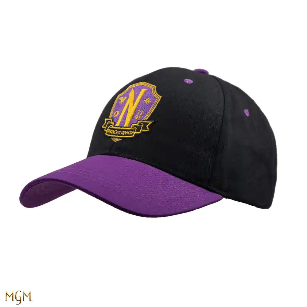 Wednesday Baseball Cap Nevermore Academy Purple termékfotó