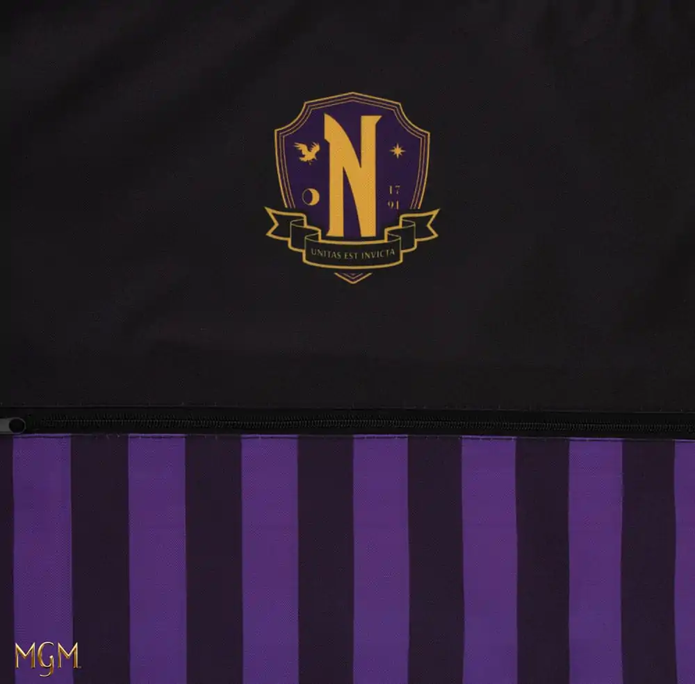 Wednesday Stoffbeutel Nevermore Academy Purple termékfotó