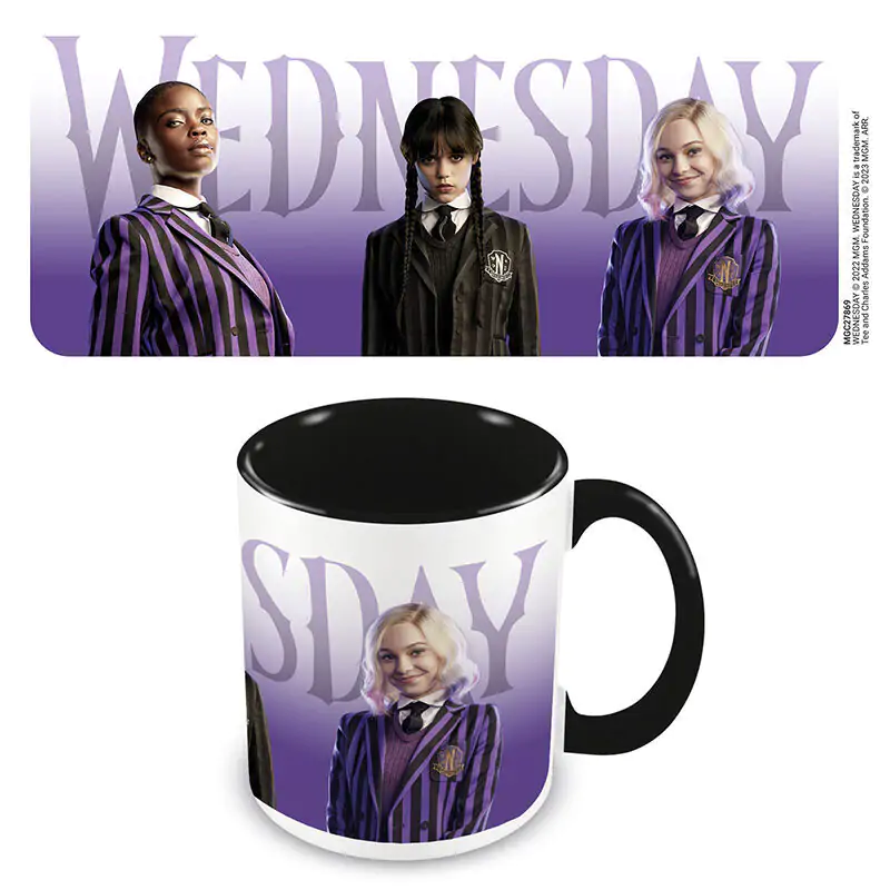 Wednesday Nevermore students Tasse 315ml Produktfoto