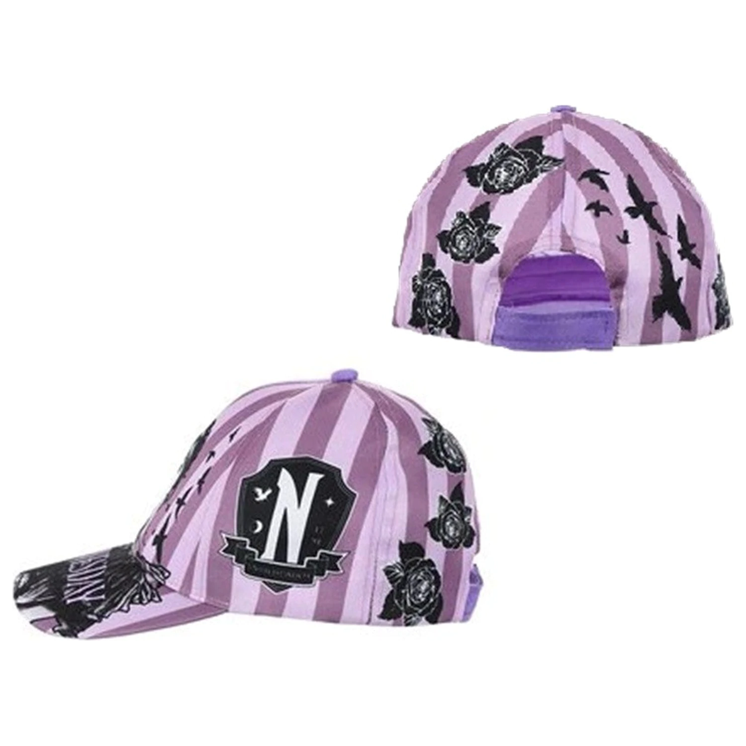 Wednesday Raven Kinder Baseballkappe 54 cm Produktfoto