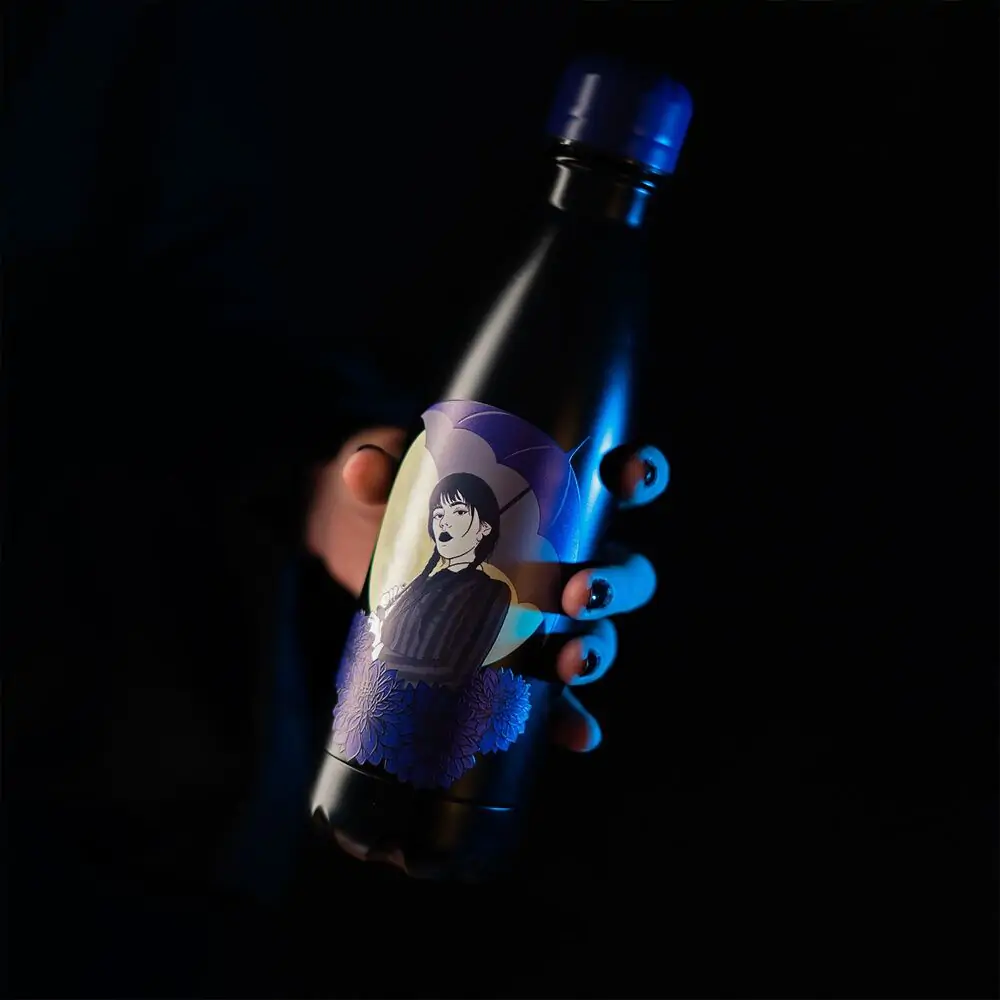 Wednesday Edelstahl Flasche 500ml Produktfoto