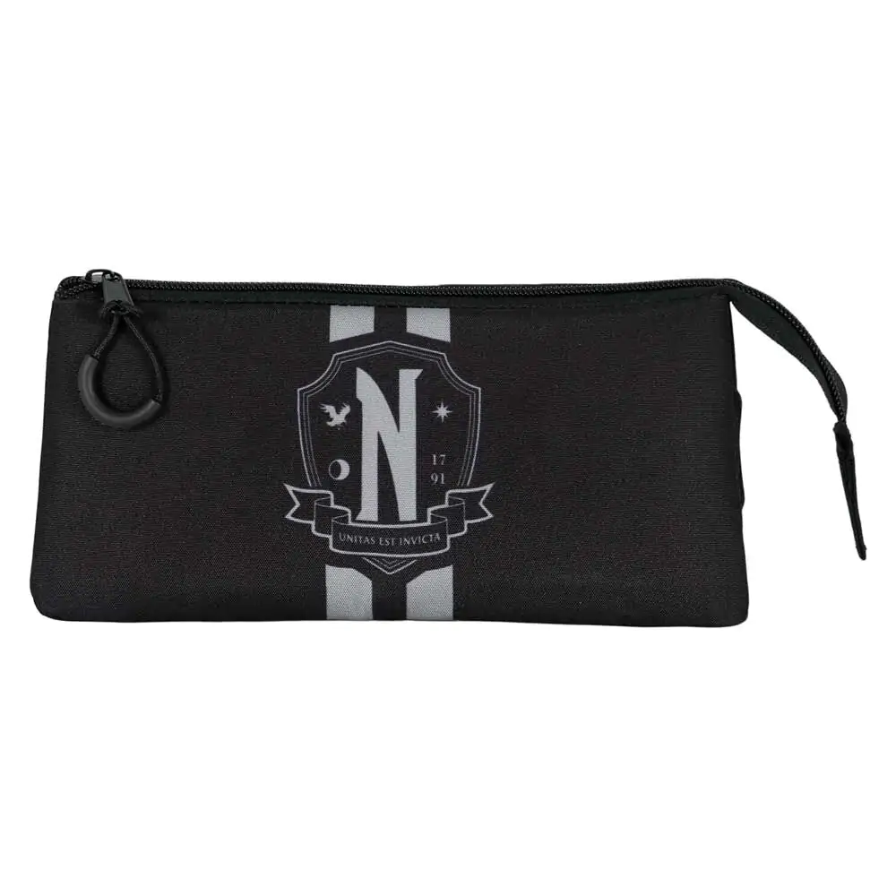 Wednesday School Dreifaches Mäppchen Produktfoto