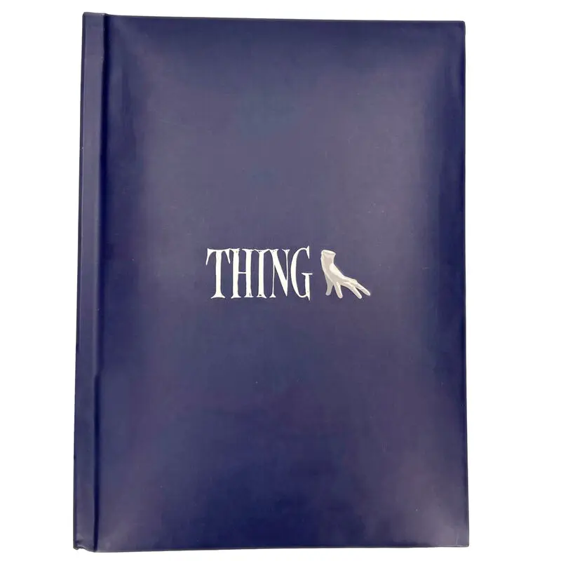 Wednesday Thing A5 Notizbuch mit Leuchtfunktion Produktfoto