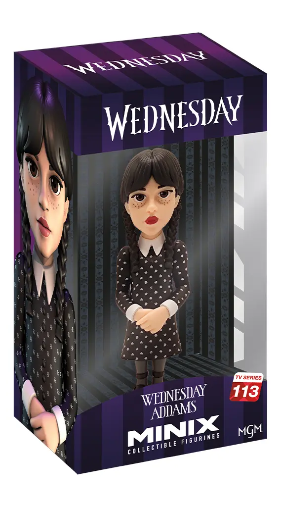 Wednesday - Wednesday Addams Minix Figur 12cm termékfotó