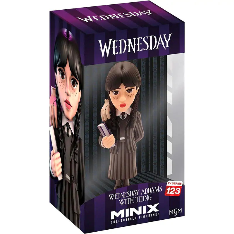 Wednesday - Wednesday and Thing Minix Figur 12cm termékfotó