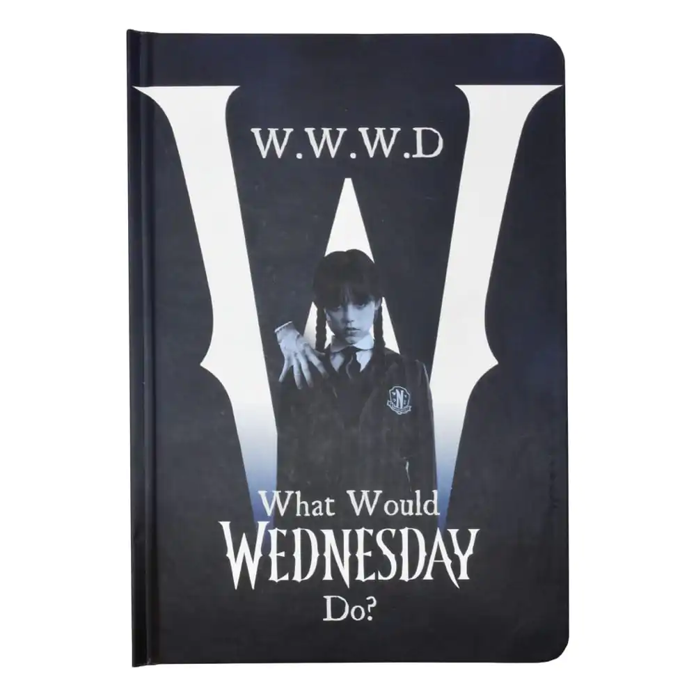 Wednesday A5 Notizbuch WWWD Produktfoto