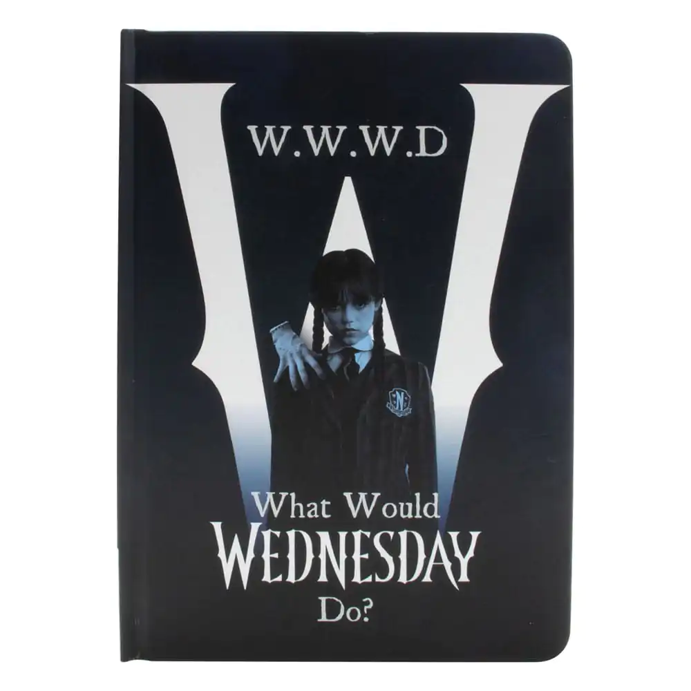 Wednesday A5 Notizbuch WWWD Produktfoto