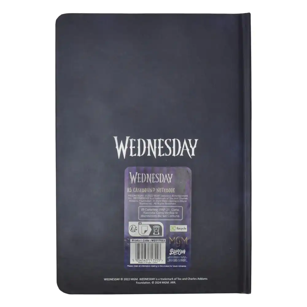 Wednesday A5 Notizbuch WWWD Produktfoto