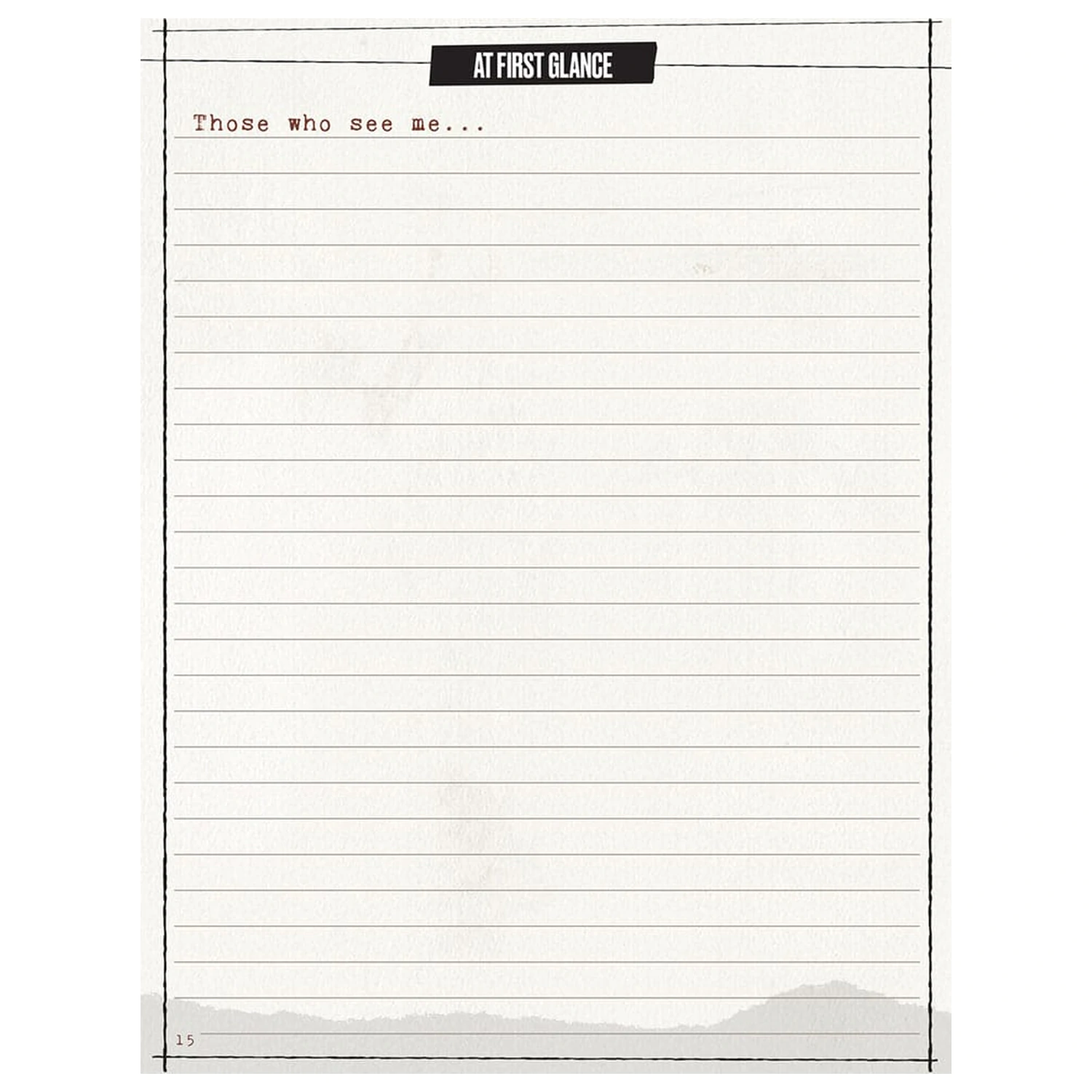 Werewolf: The Apocalypse 5th Edition Rollenspiel Notizbuch Erweitertes Charakterbogen Notizbuch *englische Version* Produktfoto