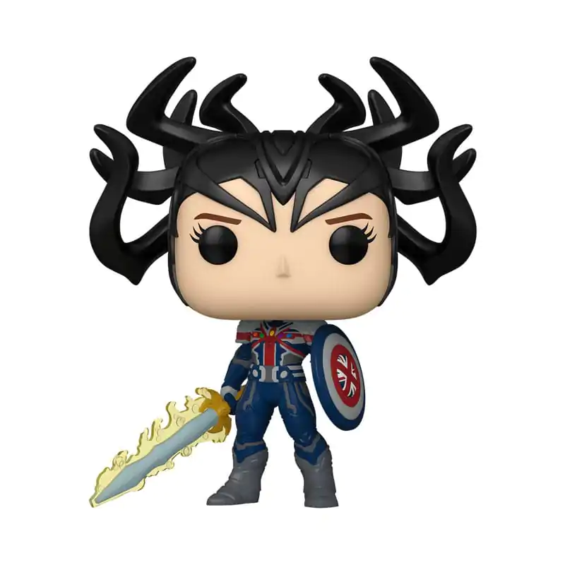 What If...? Funko POP! Animation Vinyl Figur Infinity Captain Carter 9 cm termékfotó