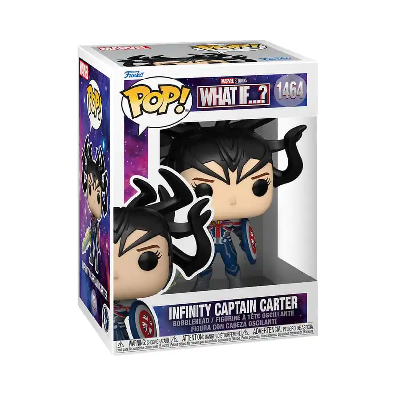 What If...? Funko POP! Animation Vinyl Figur Infinity Captain Carter 9 cm termékfotó