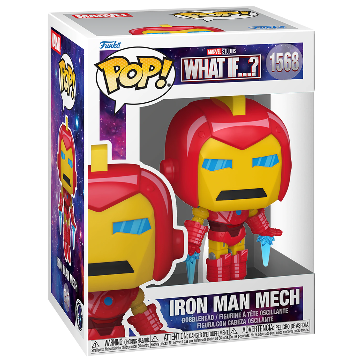 What If...? Funko POP! Vinyl Figur Iron Man 9 cm Produktfoto