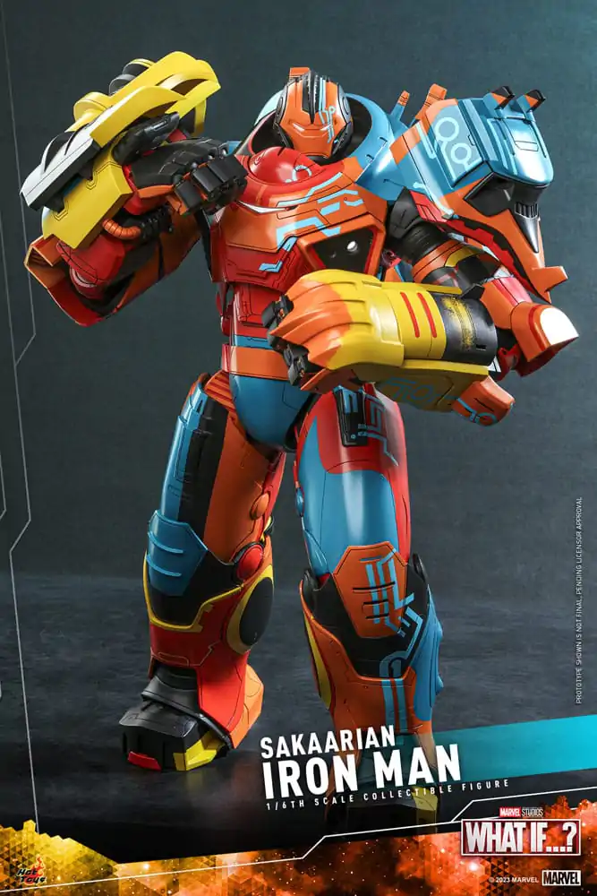 What If...? Actionfigur 1/6 Sakaarian Iron Man 35 cm Produktfoto