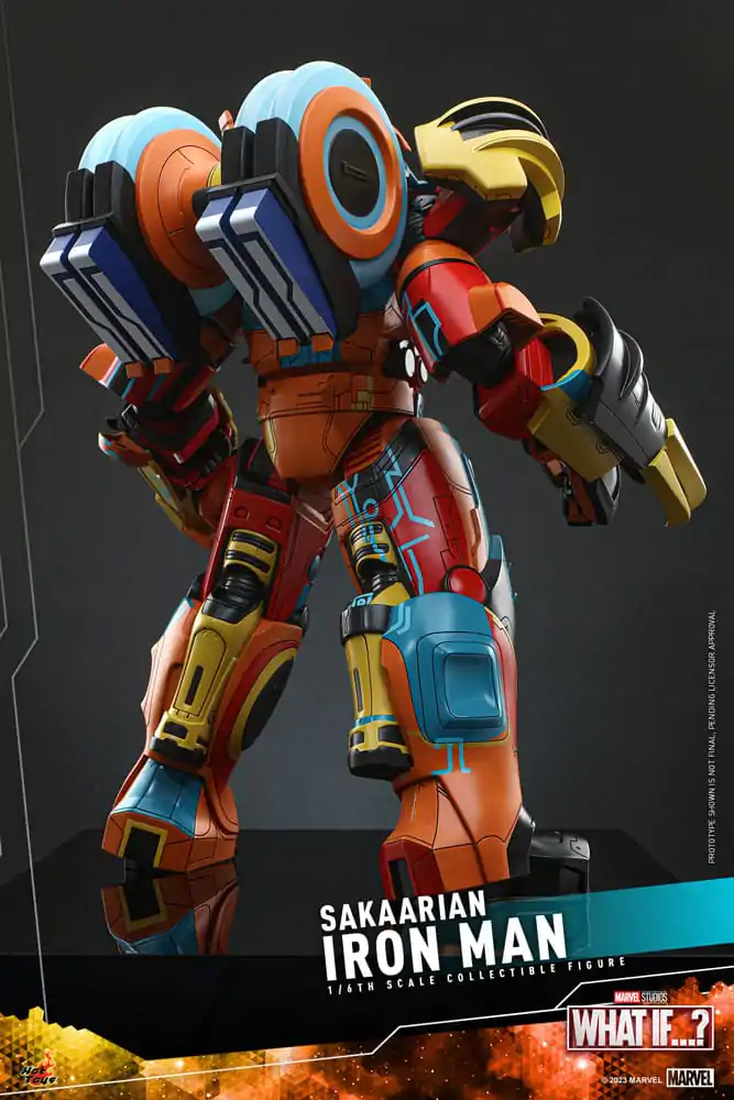 What If...? Actionfigur 1/6 Sakaarian Iron Man 35 cm Produktfoto
