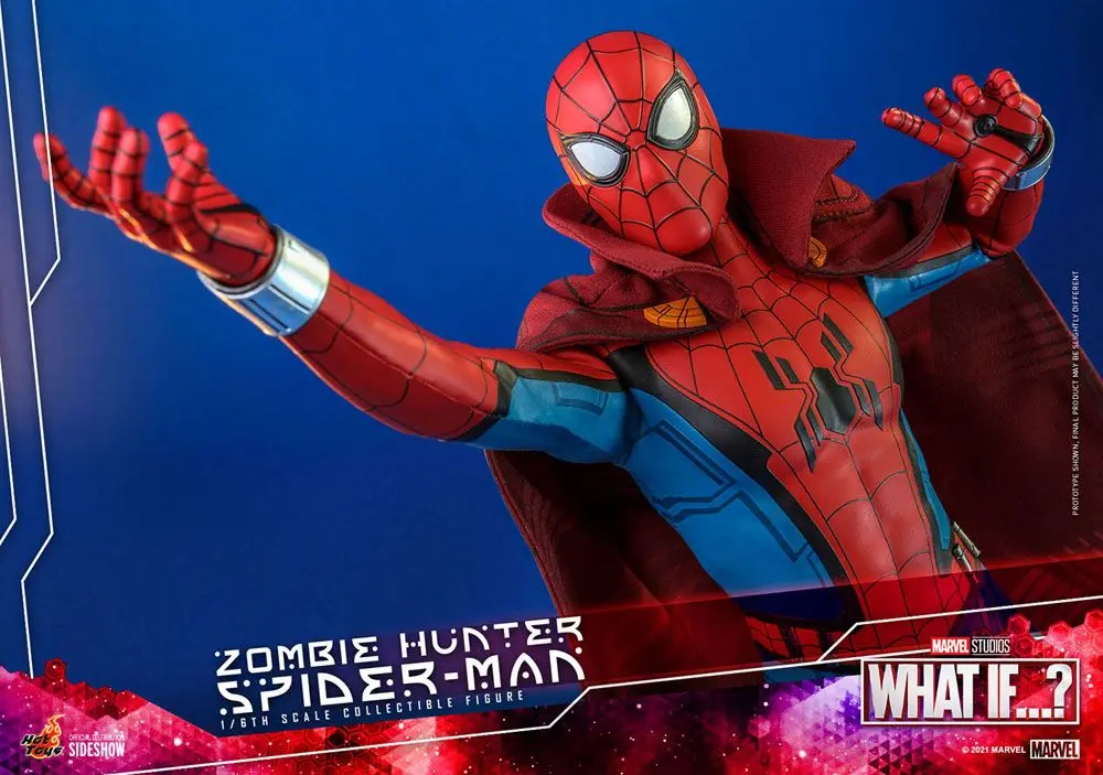 What If...? Actionfigur 1/6 Zombie Hunter Spider-Man 30 cm Produktfoto
