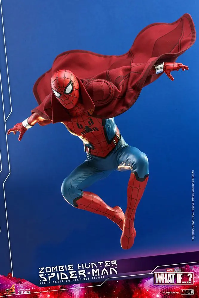 What If...? Actionfigur 1/6 Zombie Hunter Spider-Man 30 cm Produktfoto